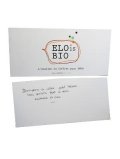 Carte Message Elo is Bio2