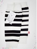 Jambières enfant "Stripe" rayures noires