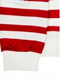 jambiere-enfant-stripe-rayures-rouges-coton-bio