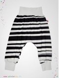 Pantalon Baggy "Stripe" rayures noires