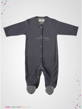 Pyjama bébé gris