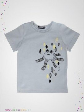 Tee-shirt imprimé "A Monster" coton bio