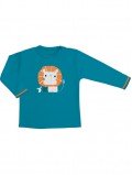 eloisbio-ts1404 minizabi tee-shirt-gar++ƒon-bleu- lion