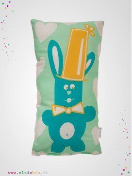 Coussin doudou Lapinou Circus