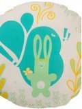 Coussin rond Lapinou Zen