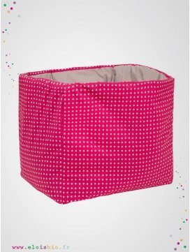 eloisbio-maxi cube etoiles de rangement jouets prisci