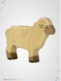 Mouton debout en bois