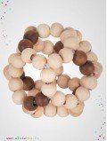 Hochet balle flexible en bois