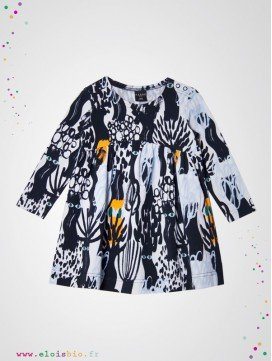 Robe enfant Dark Forest coton bio