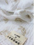 Maxi-Lange Harlow - imprimé feuilles