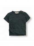 T-shirt Evan en lin vert