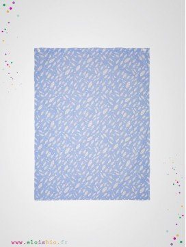 Serviette de table imprimé poissons