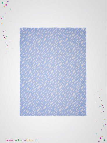 Serviette de table imprimé poissons