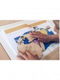 planisphère les continents du monde