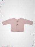 Veste kimono bébé rose