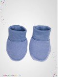 Chaussons bébé bleu