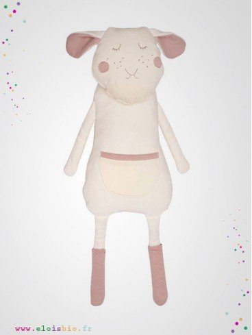 Poupée, peluche souple "Sheep" mouton coton