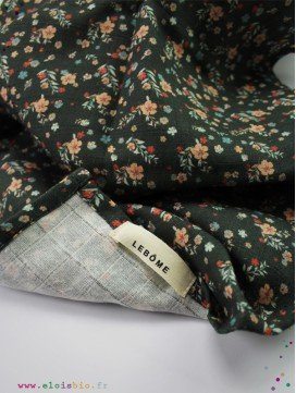 Maxi-Lange Harlow Fleurs vert