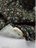 Maxi-Lange Harlow Fleurs vert