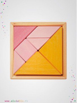 Tangram rose-orange