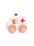 Petite ambulance en bois