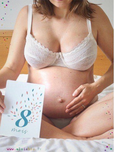 Cartes étapes de grossesse