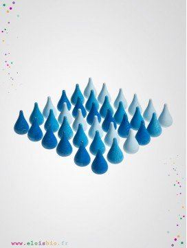 Mandala gouttes d'eau jeu enfant bois naturel