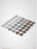 Mandala pierres jeu enfant bois naturel