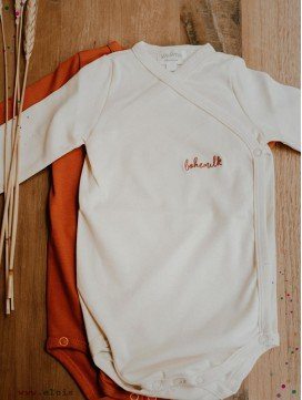 Body bébé BohéMilk coton bio - 2 coloris