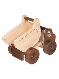 Camion benne jeu enfant en bois naturel