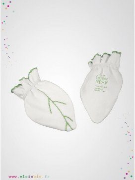 Gants bébé interlock