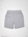 Short enfant gris clair en coton bio