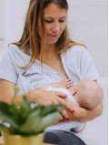 Summer Mama - T-shirt porte-bébé en coton bio - Sepia Rose
