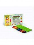 12 crayons pastels cire naturelle fabrication allemagne okonorm