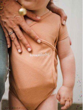 Body bébé Breastfeeling coton bio - 2 coloris