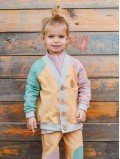 Cardigan enfant coton bio - Close Me - 2 coloris