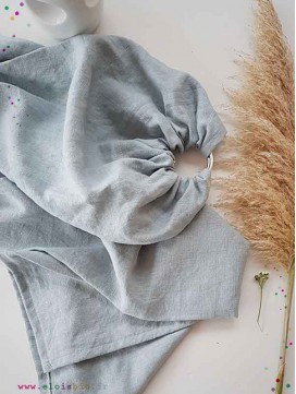 Écharpe de portage - Ring Sling en lin - 3 coloris