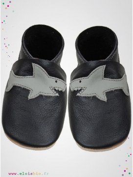 eloisbio-chausson sharky noir-gris bellio