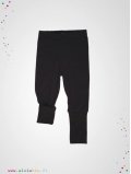 Legging enfant noir coton bio