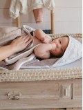 Serviette cape de bain bébé tablier france bambou et polaire France