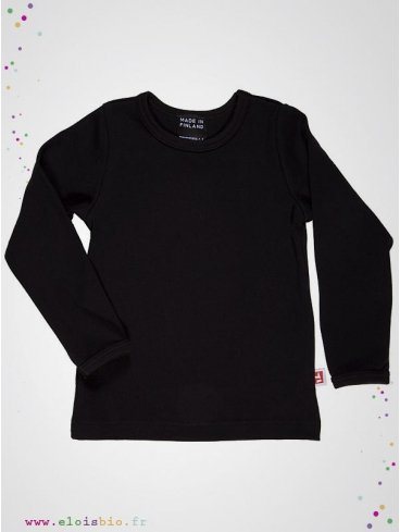 tee-shirt-enfant-coloris-noir-coton-bio-aarrekid