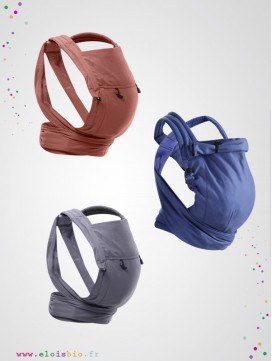 Evolu'bulle mei tai préformé - 3 coloris