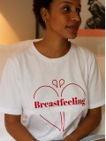 Tee-shirt allaitement Breastfeeling coton bio