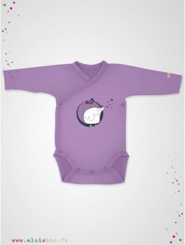 eloisbio-bdn500 body naissance rose lilas poule