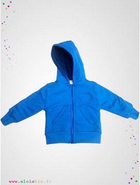 Gilet bleu doublé polaire