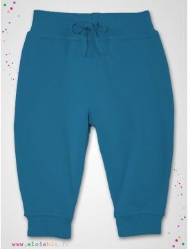 eloisbio-pg300 pantalon interlock bleu
