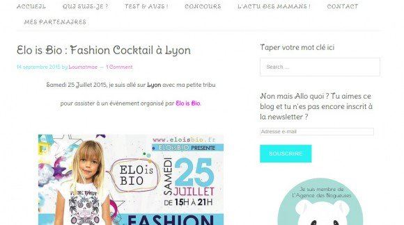 FASHION COCKTAIL ELOISBIO VU PAR LA BLOGUEUSE LOUMATMAÉ