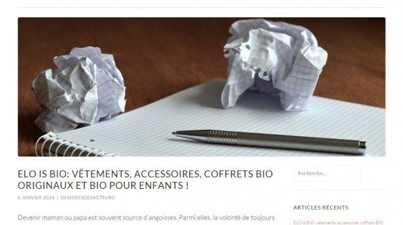 ELOISBIO VU PAR EVA DU BLOG DES IDÉES DES ACTEURS